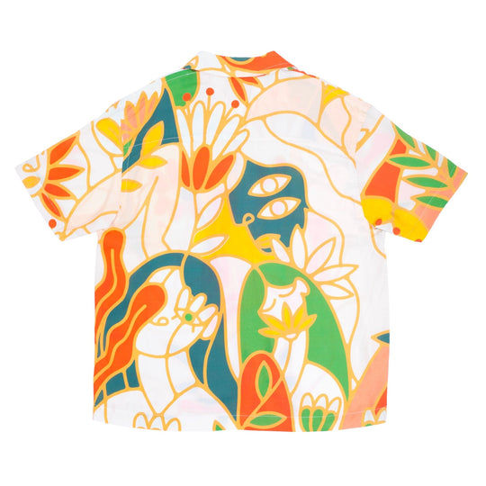SOLSTICE・Chemise imprimée・Orange - Le Cartel